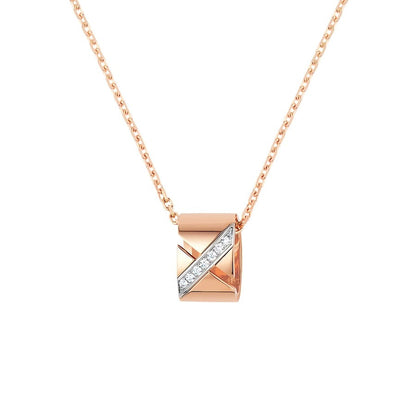 [Shinejoy]LIENS EVIDENCE DIAMOND NECKLACE