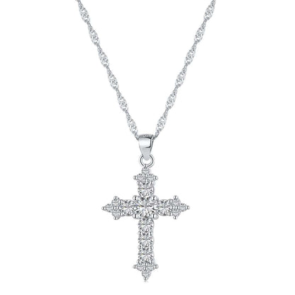[Shinejoy Jewelry]Delicate Cross Shape Necklace