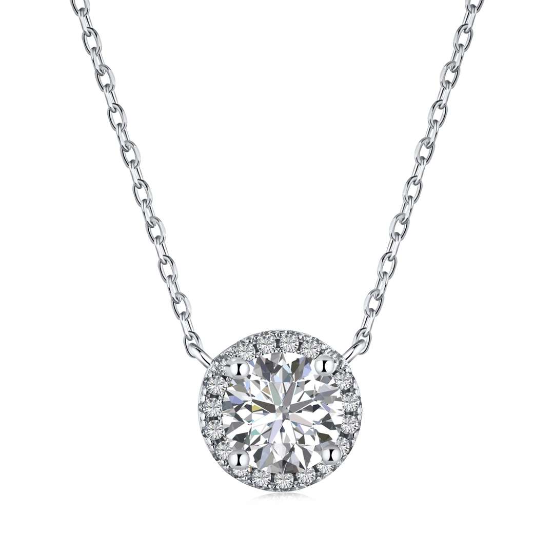 [Shinejoy Jewelry]Luxurious Round Cut Necklace