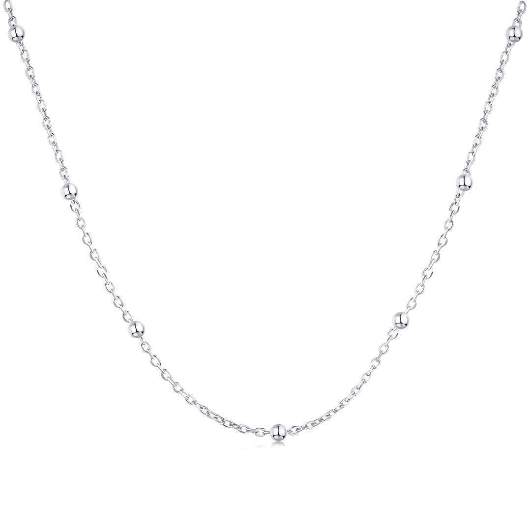 [Shinejoy Jewelry]Small Bead Clavicle Chain Simple Necklace