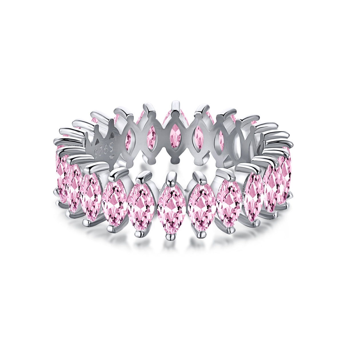 [Shinejoy Jewelry]Gorgeous Marquise Cut Tennis Ring