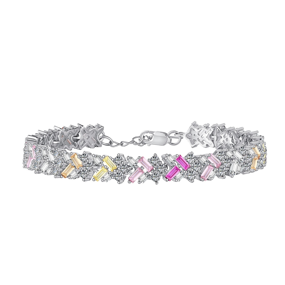 [Shinejoy Jewelry]Dazzling Unique Multi Shape Daily Bracelet