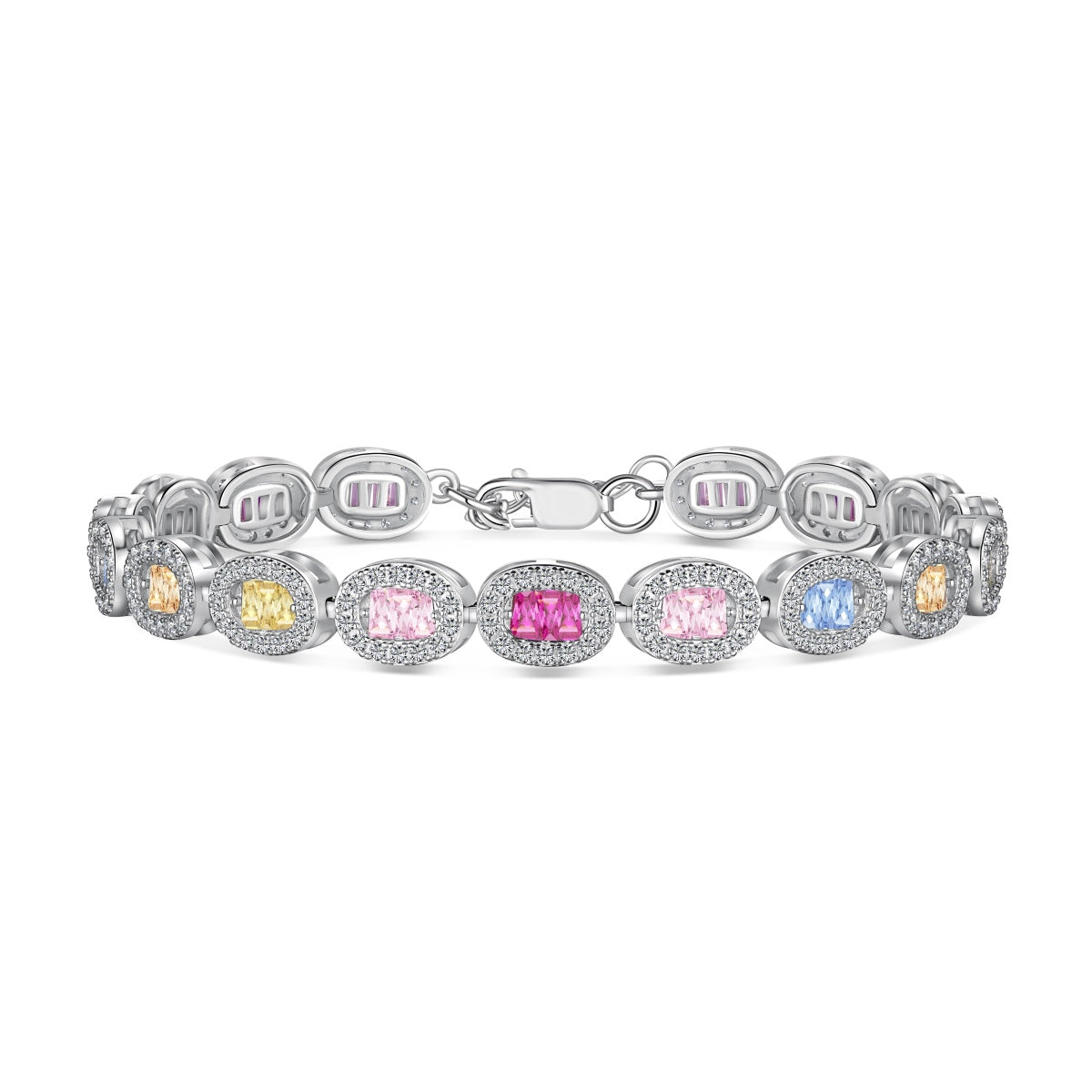 [Shinejoy Jewelry]Exquisite Ornate Emerald Cut Daily Bracelet