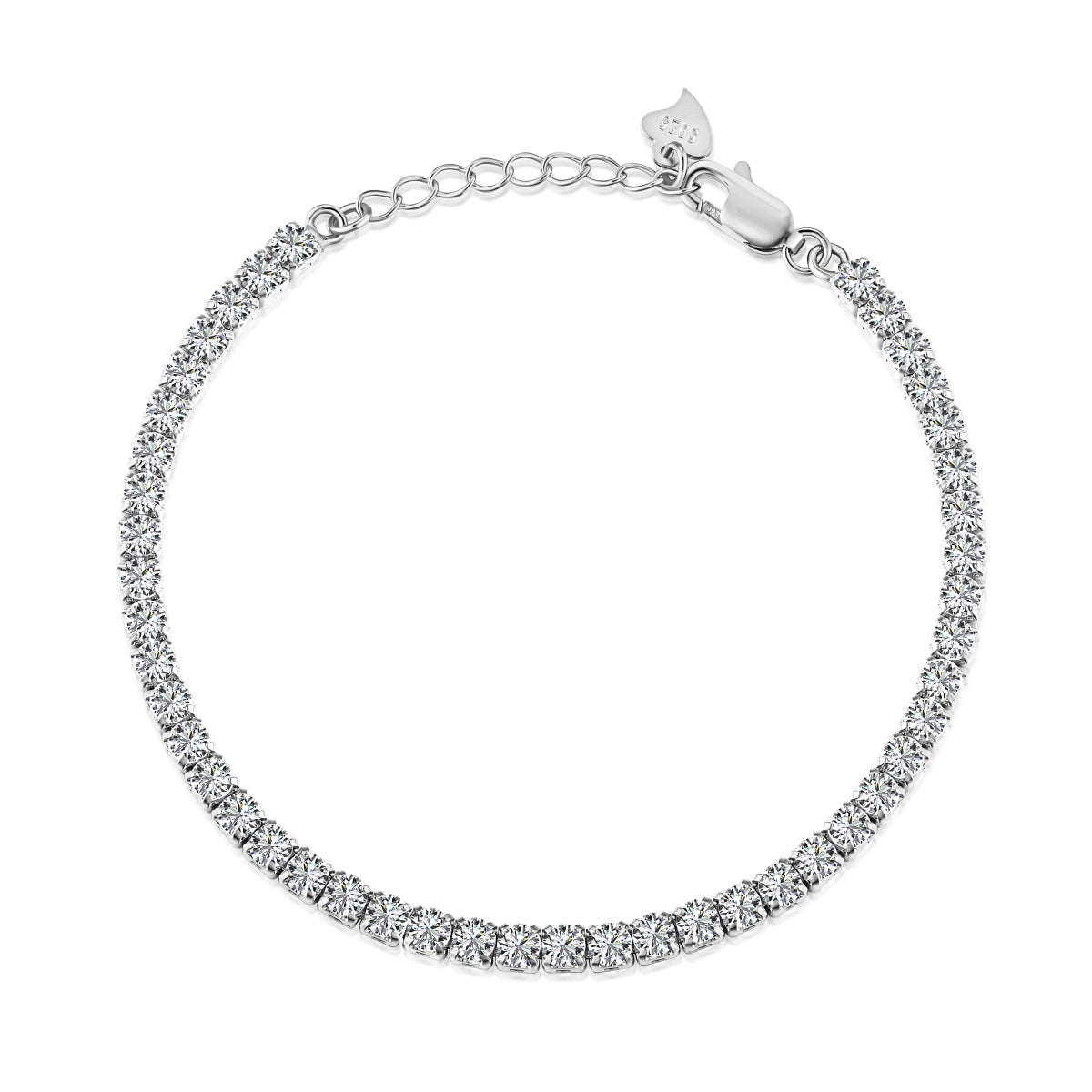 [Shinejoy Jewelry]Sparkling Round Cut Daily Bracelet