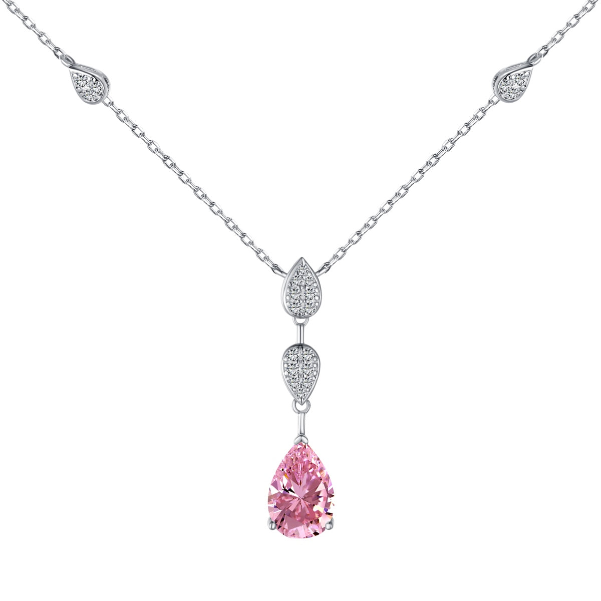 [Shinejoy Jewelry]Dazzling Pear Cut Necklace