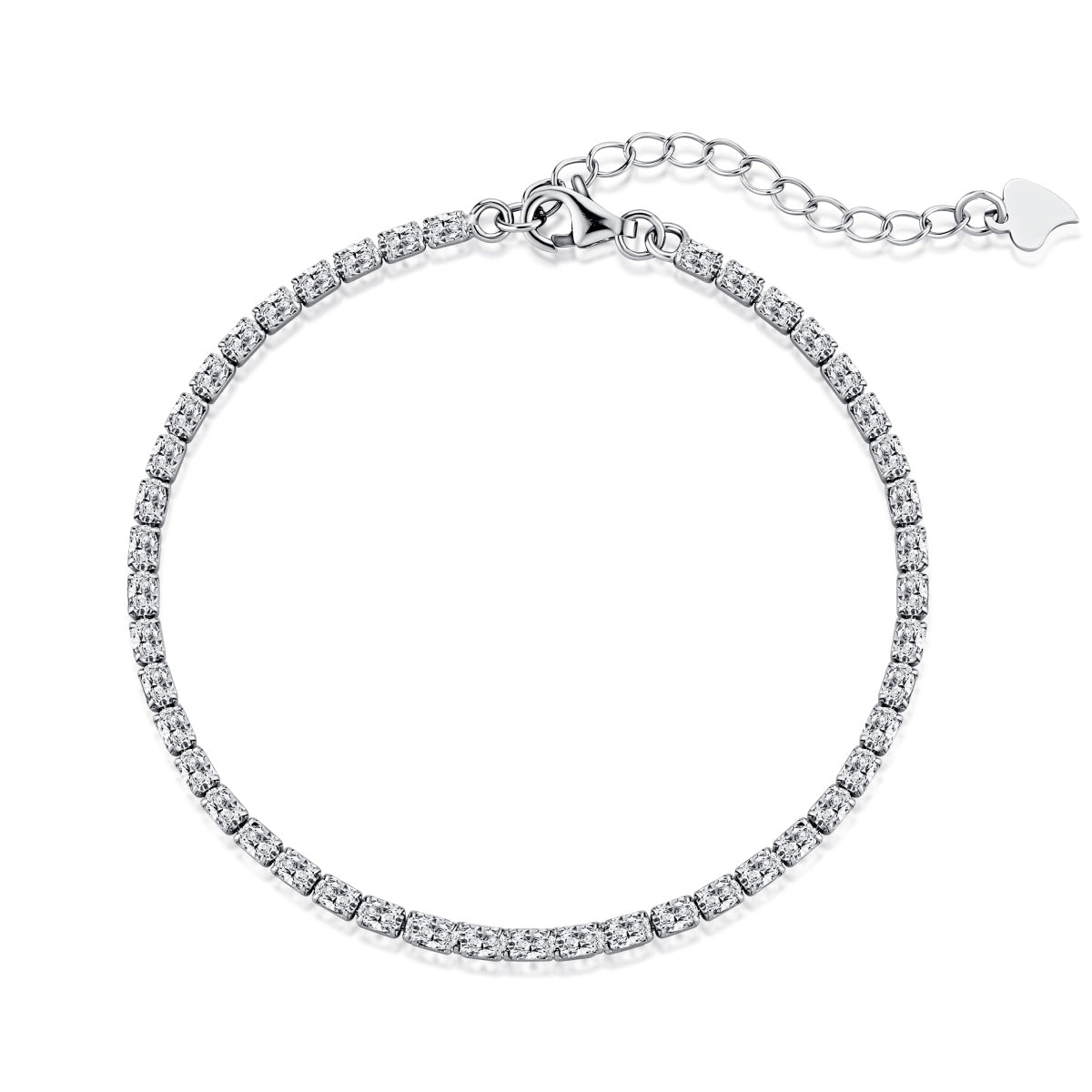 [Shinejoy Jewelry]Elegant Emerald Cut Daily Bracelet