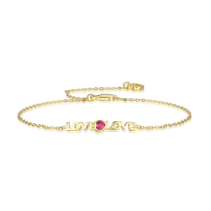 [Shinejoy Jewelry]Romantic Heart Shape Lover Bracelet