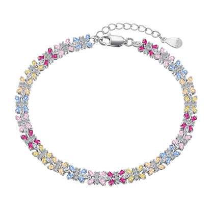 [Shinejoy Jewelry]Radiant Colorful Emerald Cut Party Bracelet