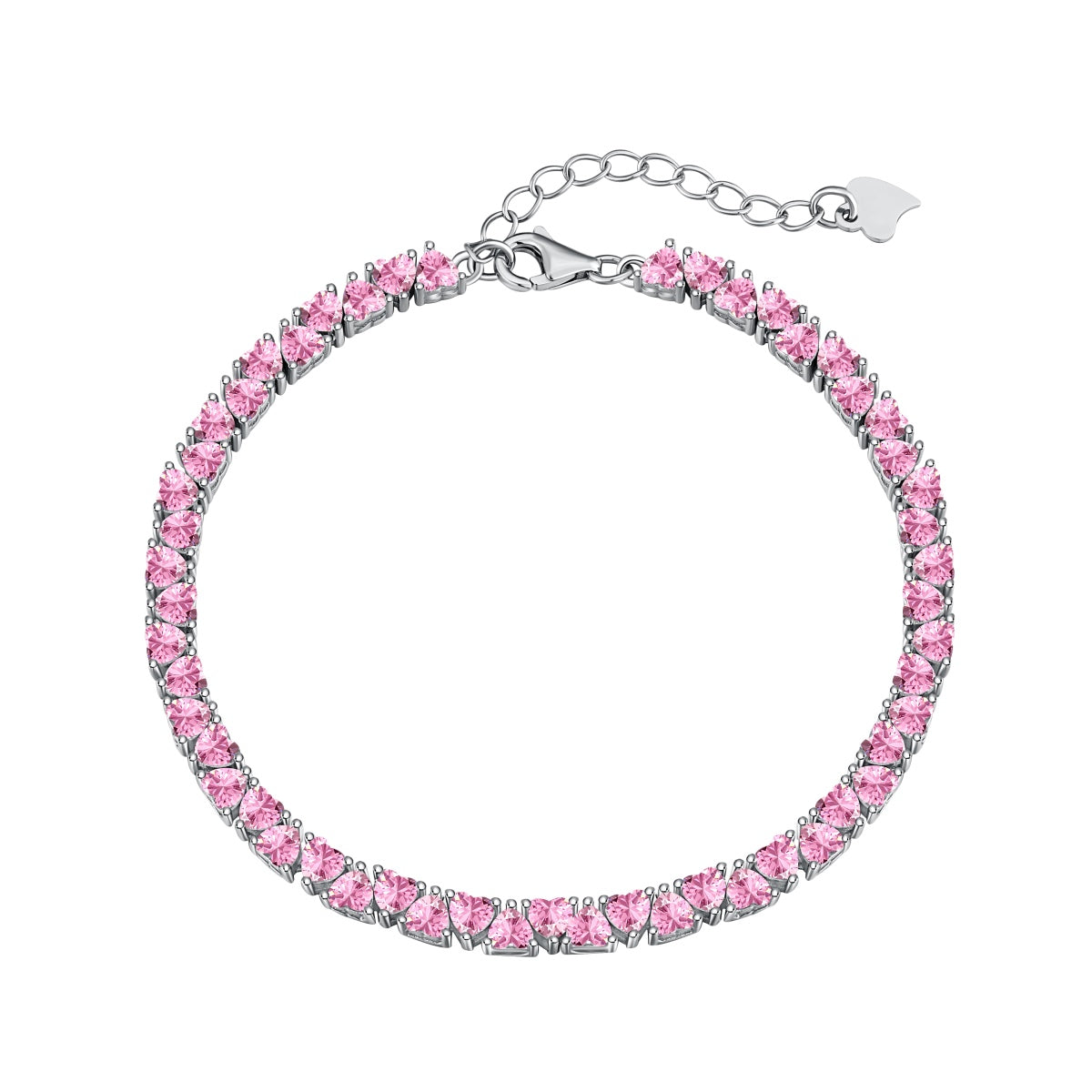 [Shinejoy Jewelry]Dazzling Romantic Heart Shape Lover Bracelet
