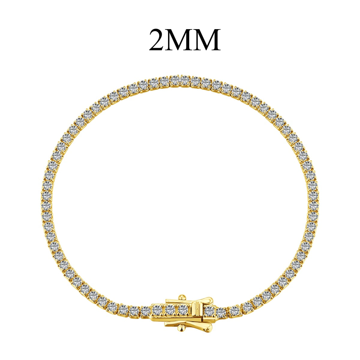 [Shinejoy Jewelry]Radiant Colorful Round Cut Party Bracelet