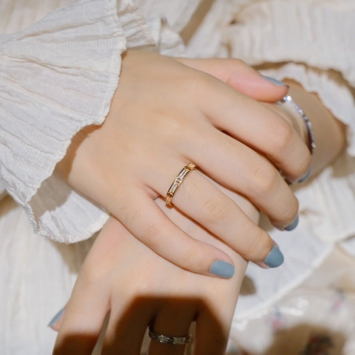 [Shinejoy]LOVE RING 2.65MM DIAMOND