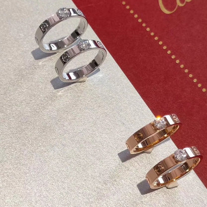 [Shinejoy]LOVE RING 3.6MM 1 BIG DIAMOND