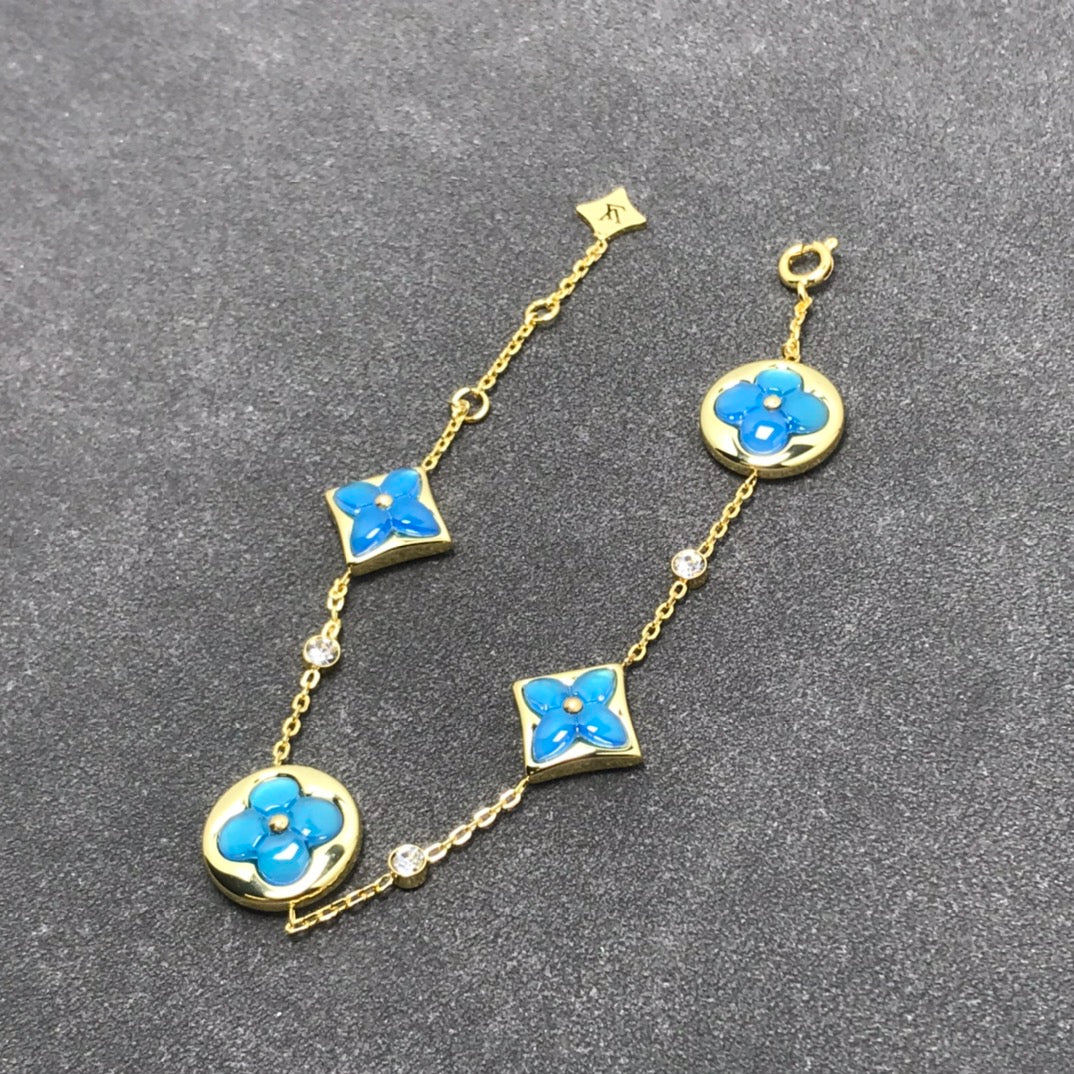 [Shinejoy]STAR AND SUN TURQUOISE 4 MOTIFS 3 DIAMONDS