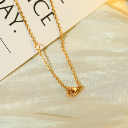 [Shinejoy]VOLT SILVER DIAMOND PEDANT NECKLACE