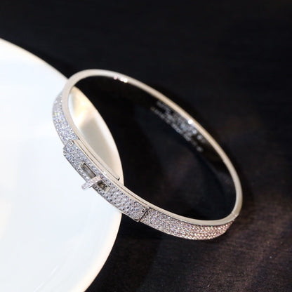 [Shinejoy]KELLY BRACELET DIAMOND PAVED