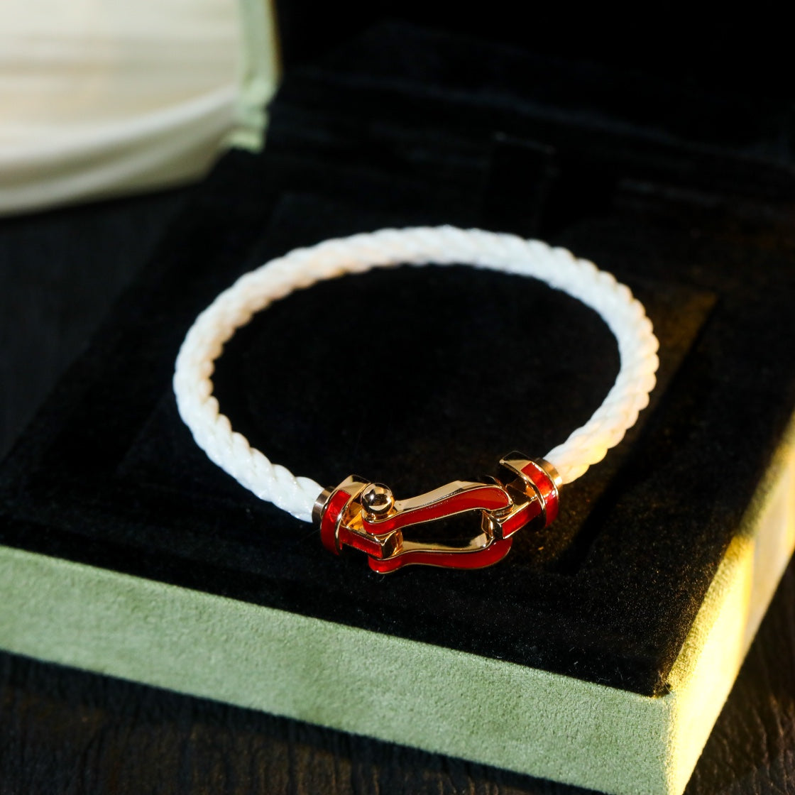 [Shinejoy]FORCE 10 WHITE TEXTILE DIAMOND PAVED