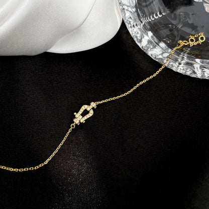 [Shinejoy]FORCE 10 FULL DIAMOND BUCKLE CHAIN LINK MINI MODEL