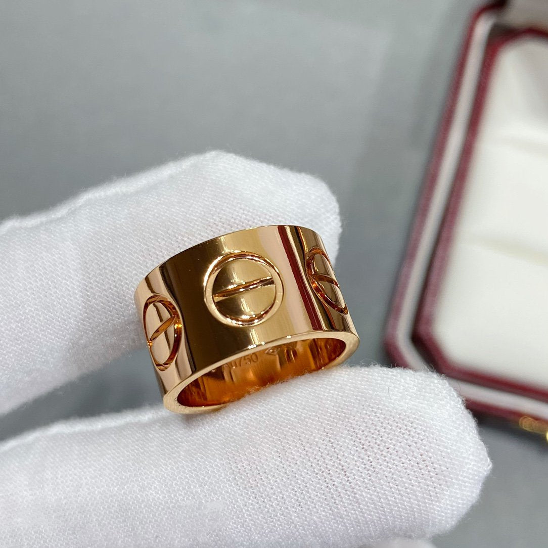 [Shinejoy]LOVE 11MM LARGE RING