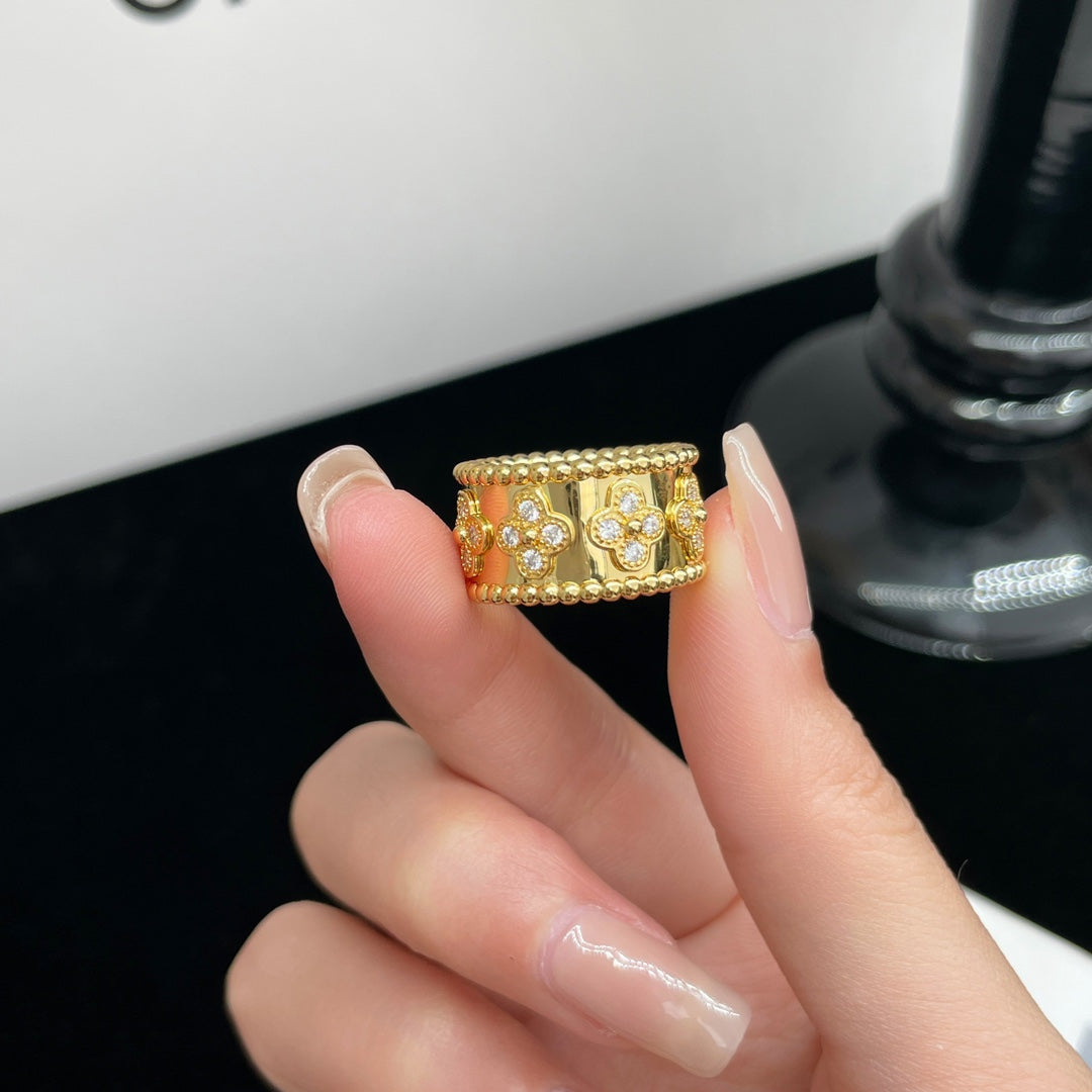 [Shinejoy]PERLEE DIAMOND LARGE RING