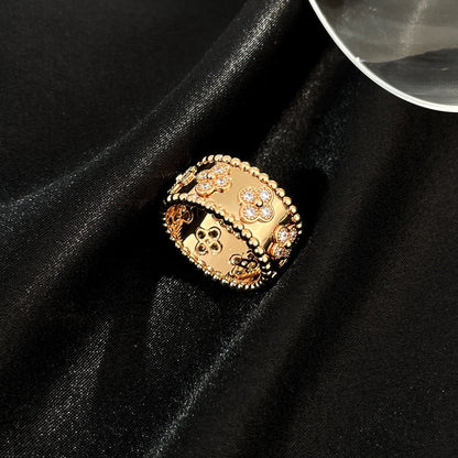 [Shinejoy]PERLEE DIAMOND LARGE RING
