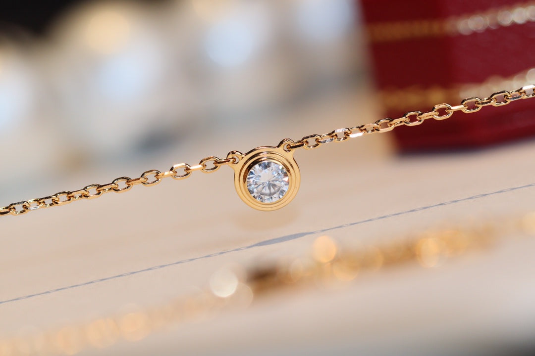 [Shinejoy]DAMOUR DIAMOND NECKLACE