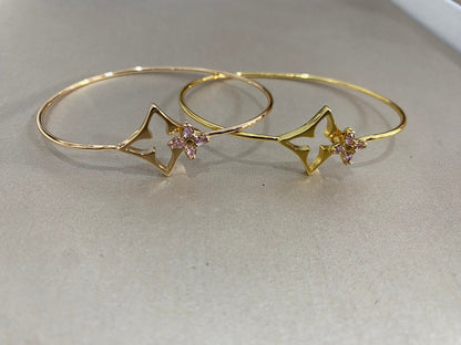[Shinejoy]Pink Diamond Bracelet