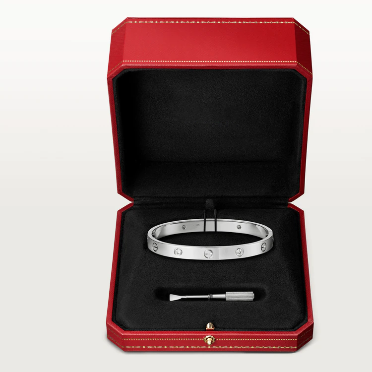 [Shinejoy]LOVE BRACELET 6.1MM 4 DIAMONDS