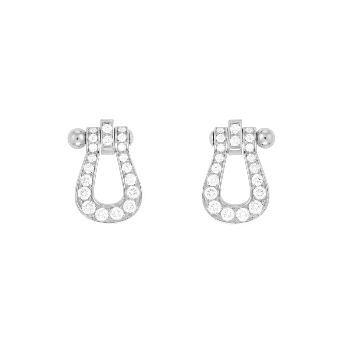 [Shinejoy]FORCE 10 FULL DIAMOND STUD EARRINGS MINI MODEL