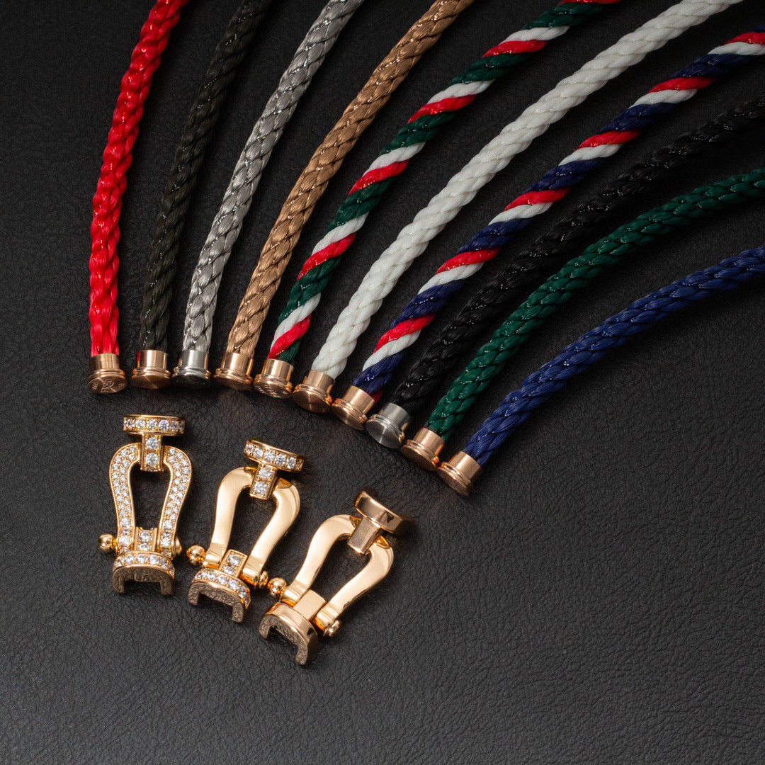 [Shinejoy]FORCE LARGE HORSESHOE NO DIAMOND BRACELET GOLD
