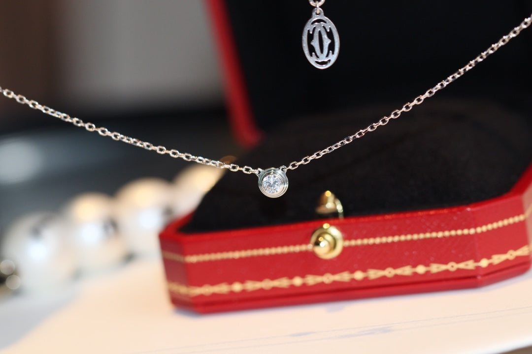 [Shinejoy]DAMOUR DIAMOND NECKLACE