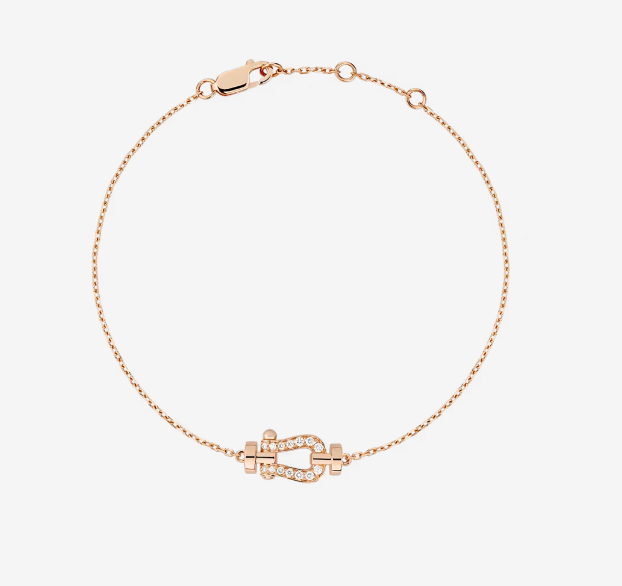 [Shinejoy]FORCE 10 FULL DIAMOND BUCKLE CHAIN LINK MINI MODEL