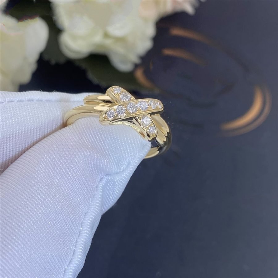 [Shinejoy]JEUX DE GOLD DIAMOND RING