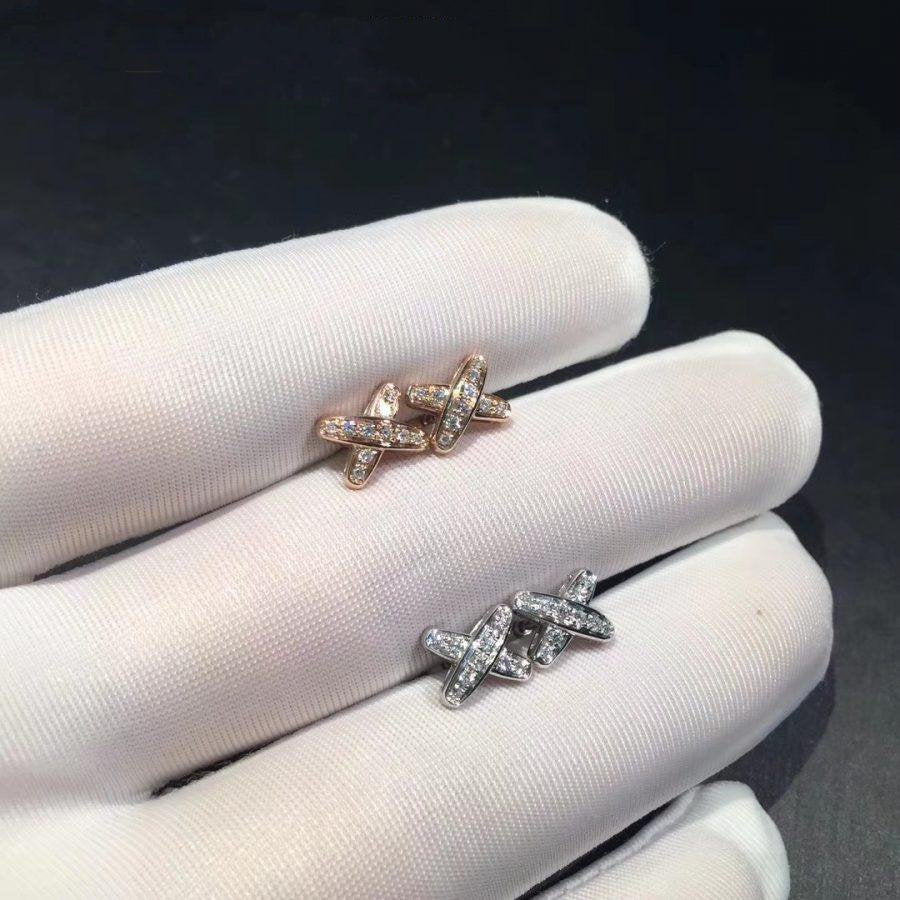 [Shinejoy]JEUX DE DIAMOND EARRINGS